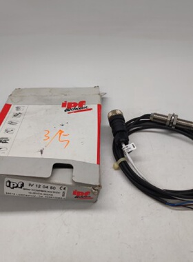议价IPF IV120450 直流圆柱形电感传感器 全新原包装现货