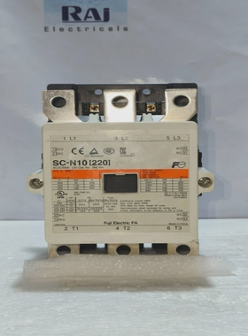 FUJIELECTRICSC-N10[200]260A(DC100-127V)50/60Hz3PCon