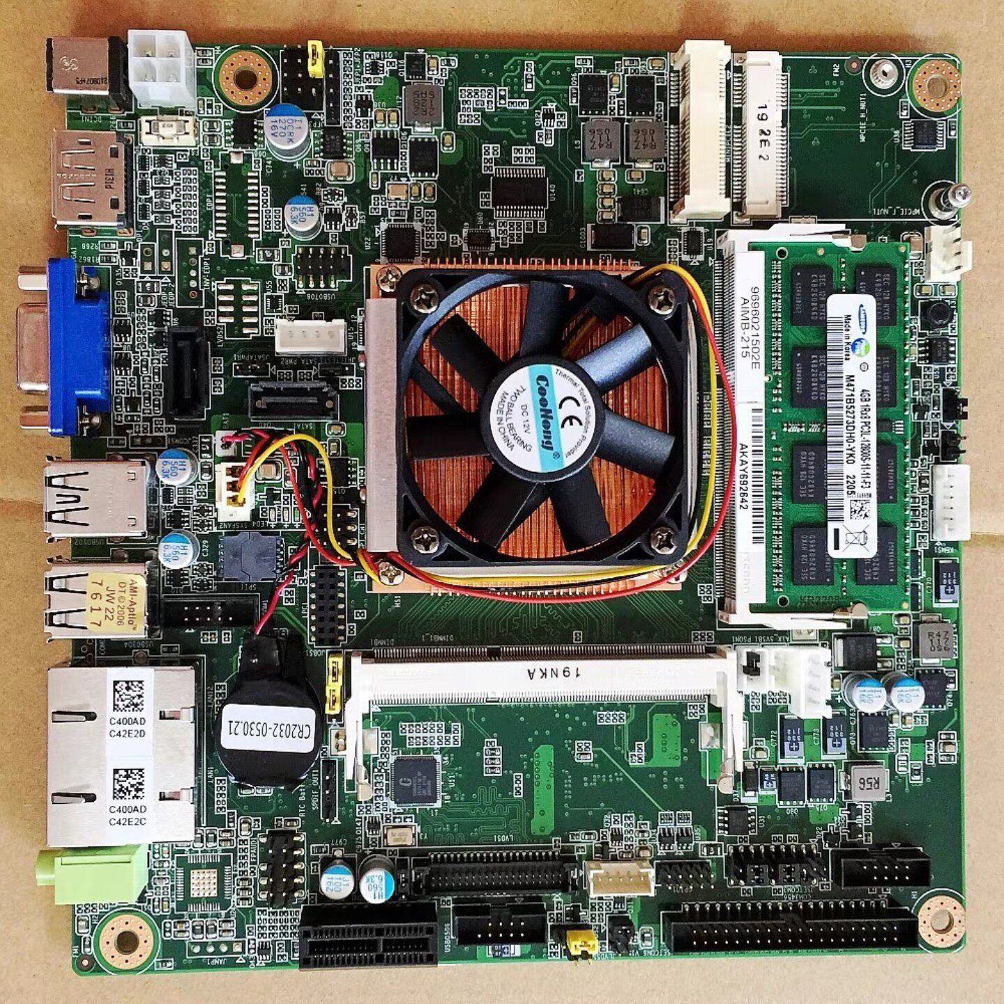 【请询价】全新研华AIMB-215 REVB1 工控设备主板 19A