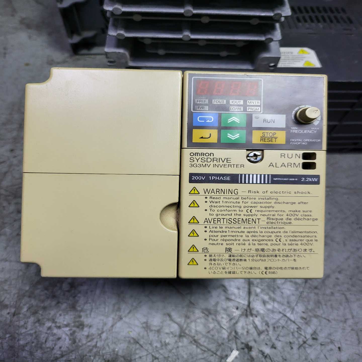 【议价】变频器2.2KW3G3MV-AB022,已