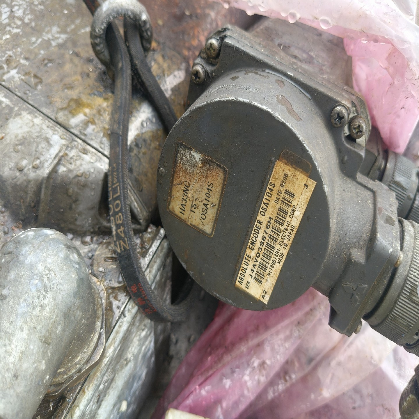 【请询价】三菱编码器OSA104S拆机包好同款6个单卖560一个打