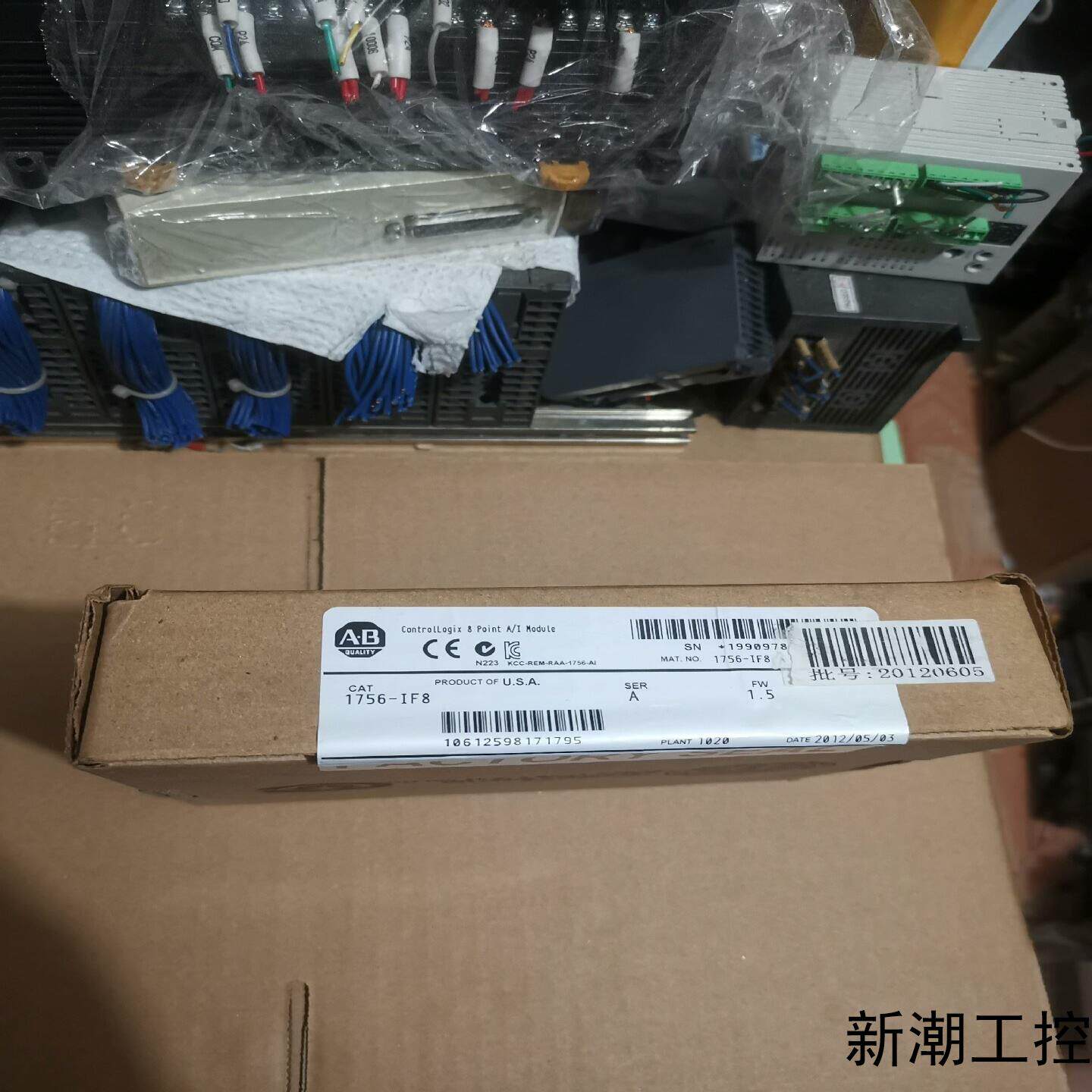 1756-IF8原装正品AB模块A版本FW15工程议价商品