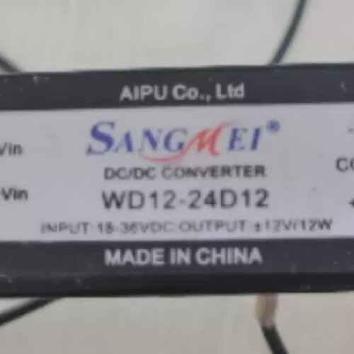 WD12-24D12B1双路输出DC-DC24转正负12V电源模块替代品