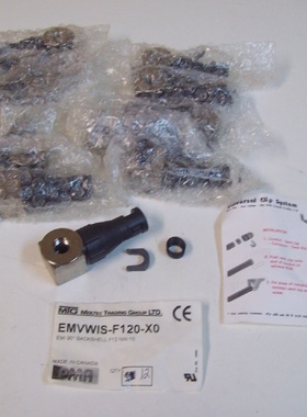 MTG PMA EMVWISF120X0 EMI 90DEG BACKSHELL F12 NW10  LOT OF 12