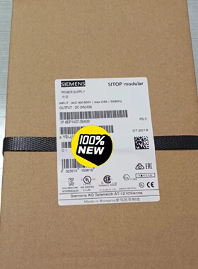 6EP14373BA00西门子全新SITOP稳定电源输入