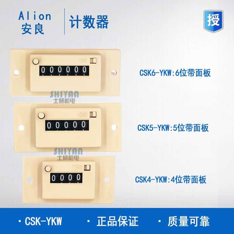 正 安良Alion 计数器 CSK6-YKW/NKW CSK5-YKW/NKW CSK4-Y/NKW