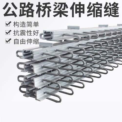 公路桥梁伸缩缝GQFC40D60EF160型梳齿板异型钢毛勒缝模数式装置