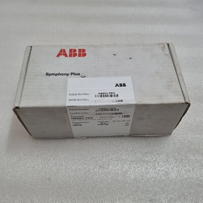 ABB HBS01FPH HORIZ BASE SINGLE MODULE FIELD POWER HIGH REVJ