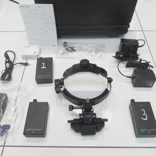 HEINE OMEGA 180 WIRED BINOCULAR INDIRECT OPHTHALMOSCOPE STER