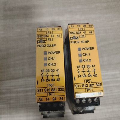 全新PILZ皮尔兹安全继电器PNOZX2.8PC7-询