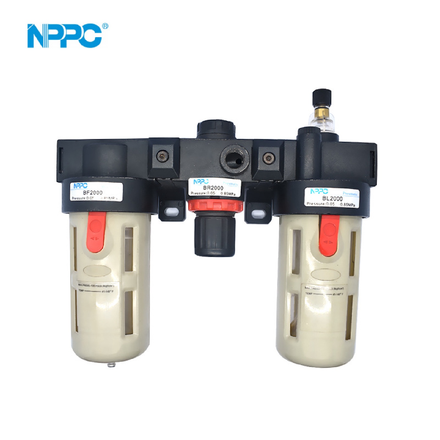 厂家批发气源处理三联件油水分离器BF/BR/BL2000系列空气过滤器