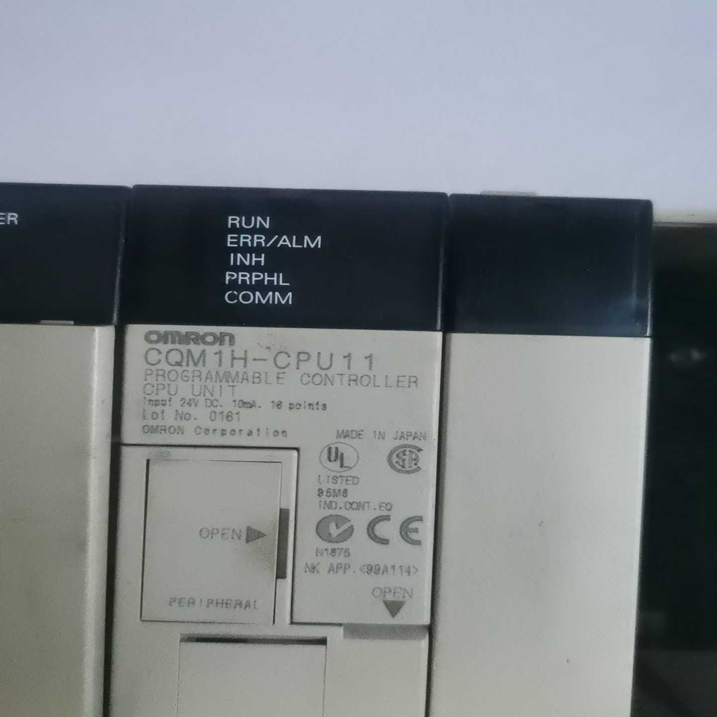 议价欧姆龙拆机件一组，CQMu1H-cpu11带OD213两片，I现货/维修