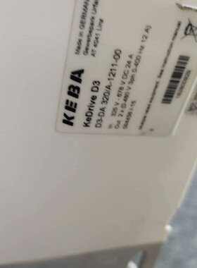寻IKEBA科霸伺服驱动器型号D3DA320A1211