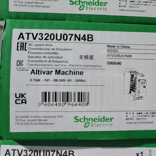 议价施耐德变频器ATV320U55N4B ATV320U75N4B ATV320D11N4B D15N4