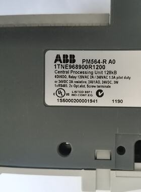 议价--新电控箱拆机件ABB PLC模块 PM564 DX571打包