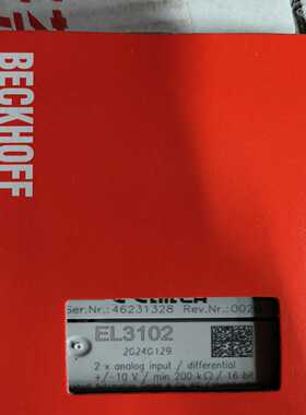 代理倍福EL3102询价