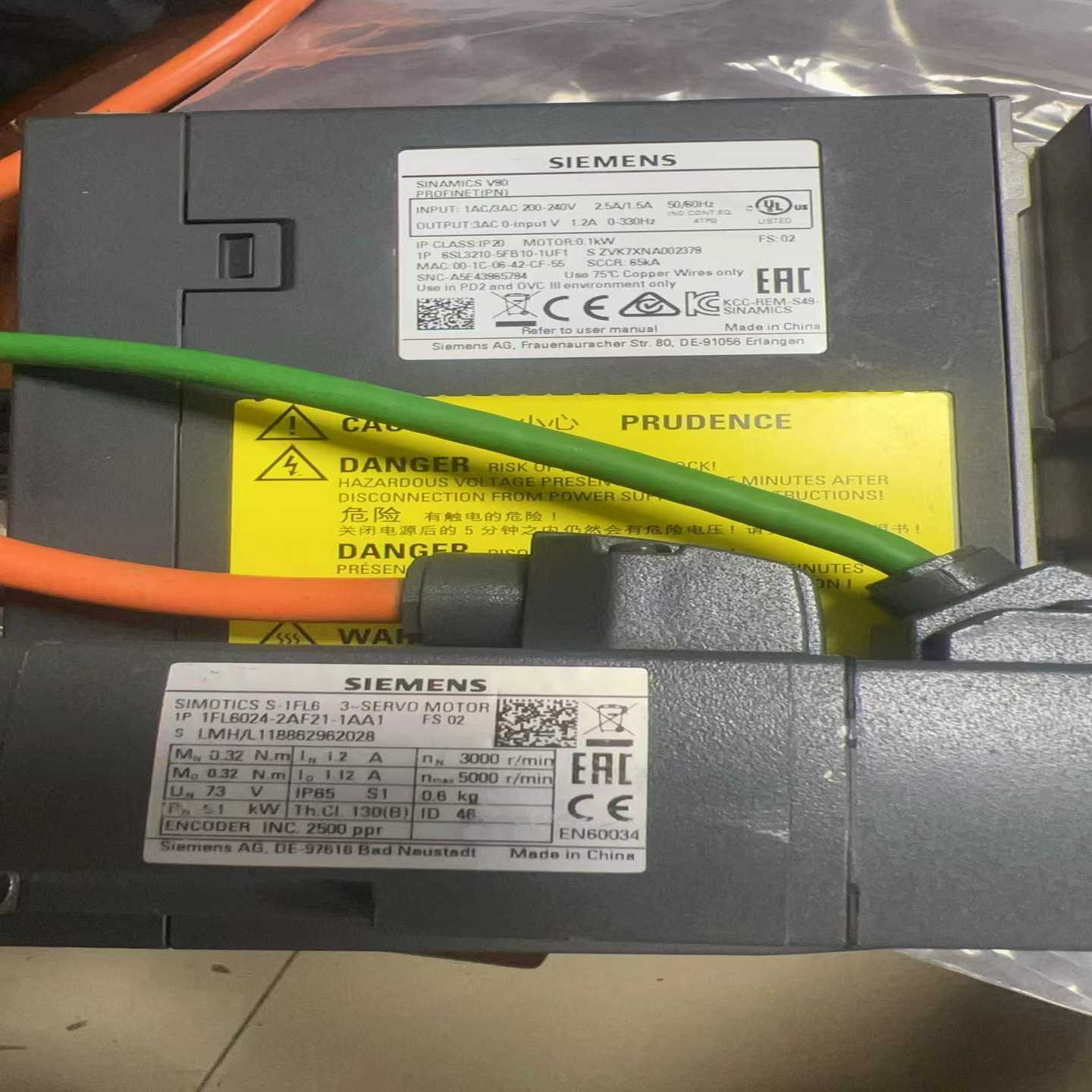 伺服驱动器6SL3210-5FB10-4UF1，1FL询价