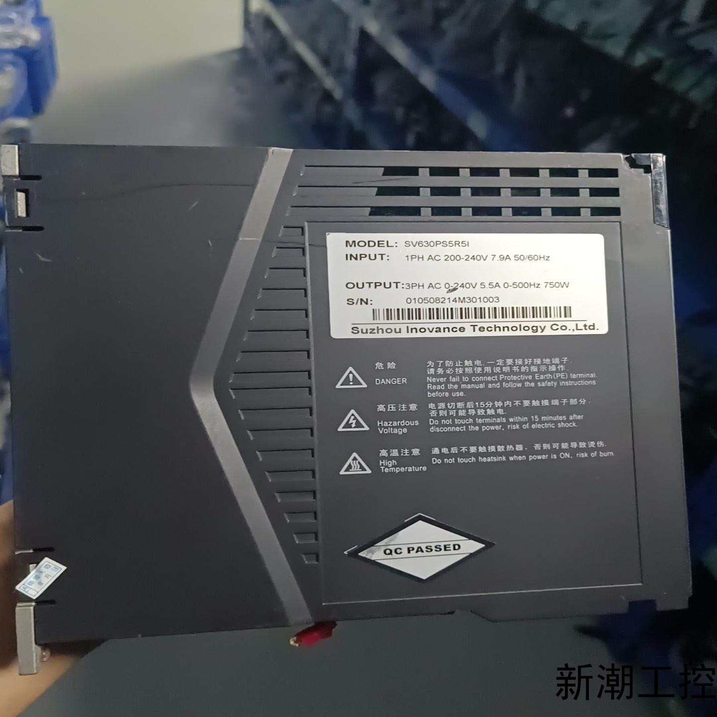 汇川伺服驱动器SV630PS5R5I 拆机件功率750W议价商品