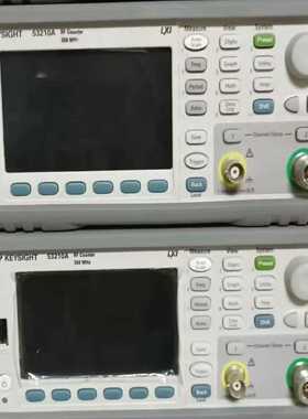 KEYSIGHT是德53210A射频频率计数器，成色很新使用--议价商品