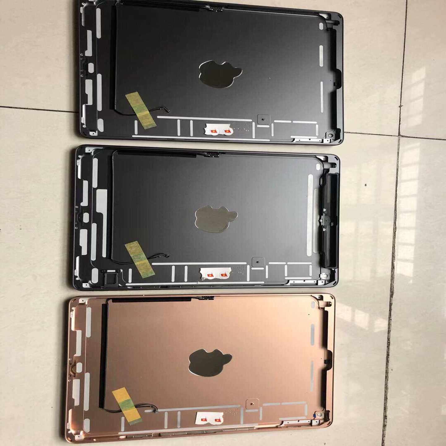 iPad2019/A2197原装全新壳有货，有玫瑰金、黑色-议价