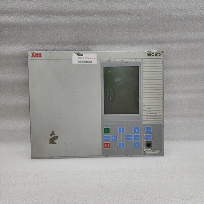 ABB REC670 FRONT DISPLAY PANEL 1MRK000008NB
