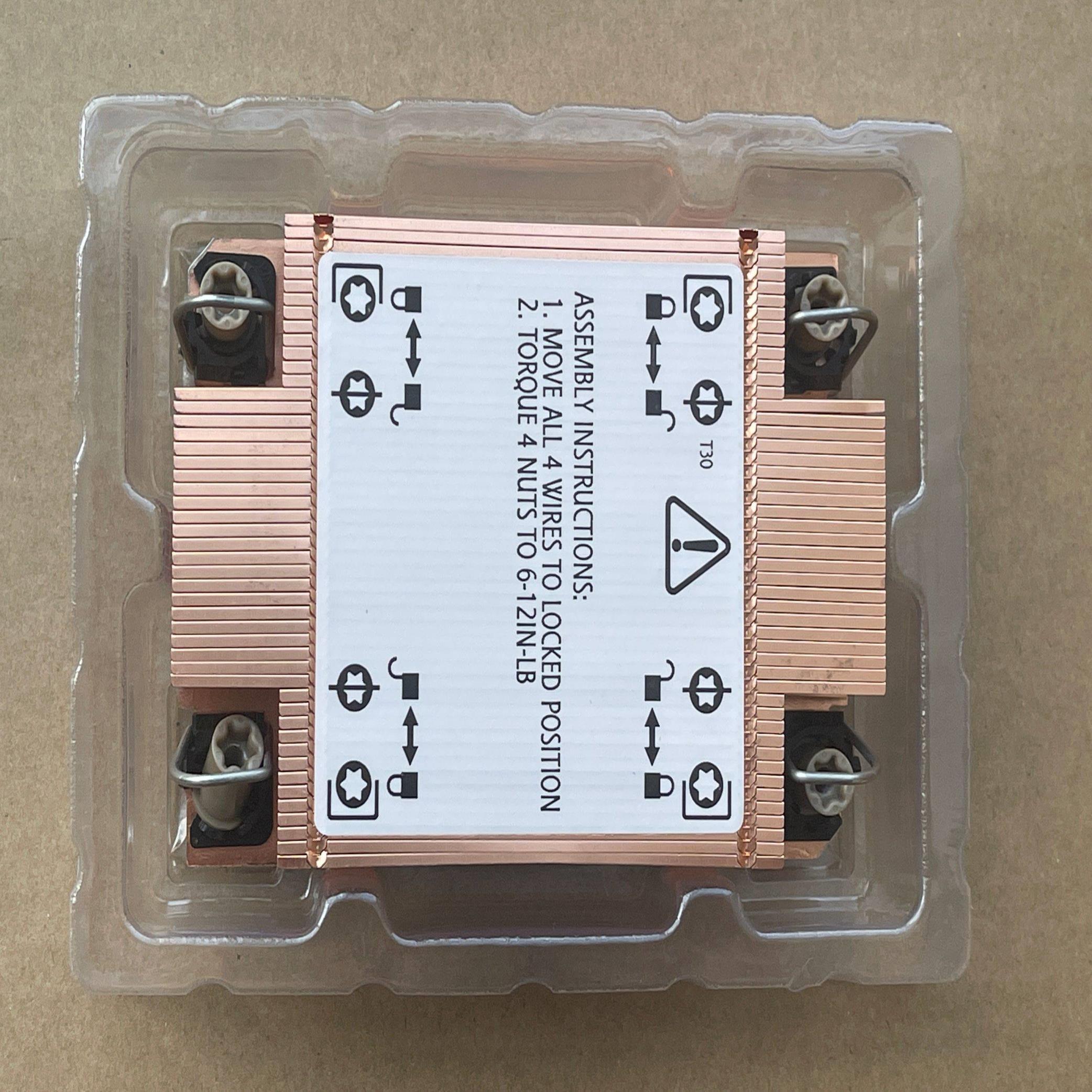 配件政久N10 1U LGA 4189 VC板 铜底 被动 静音散热器 议价