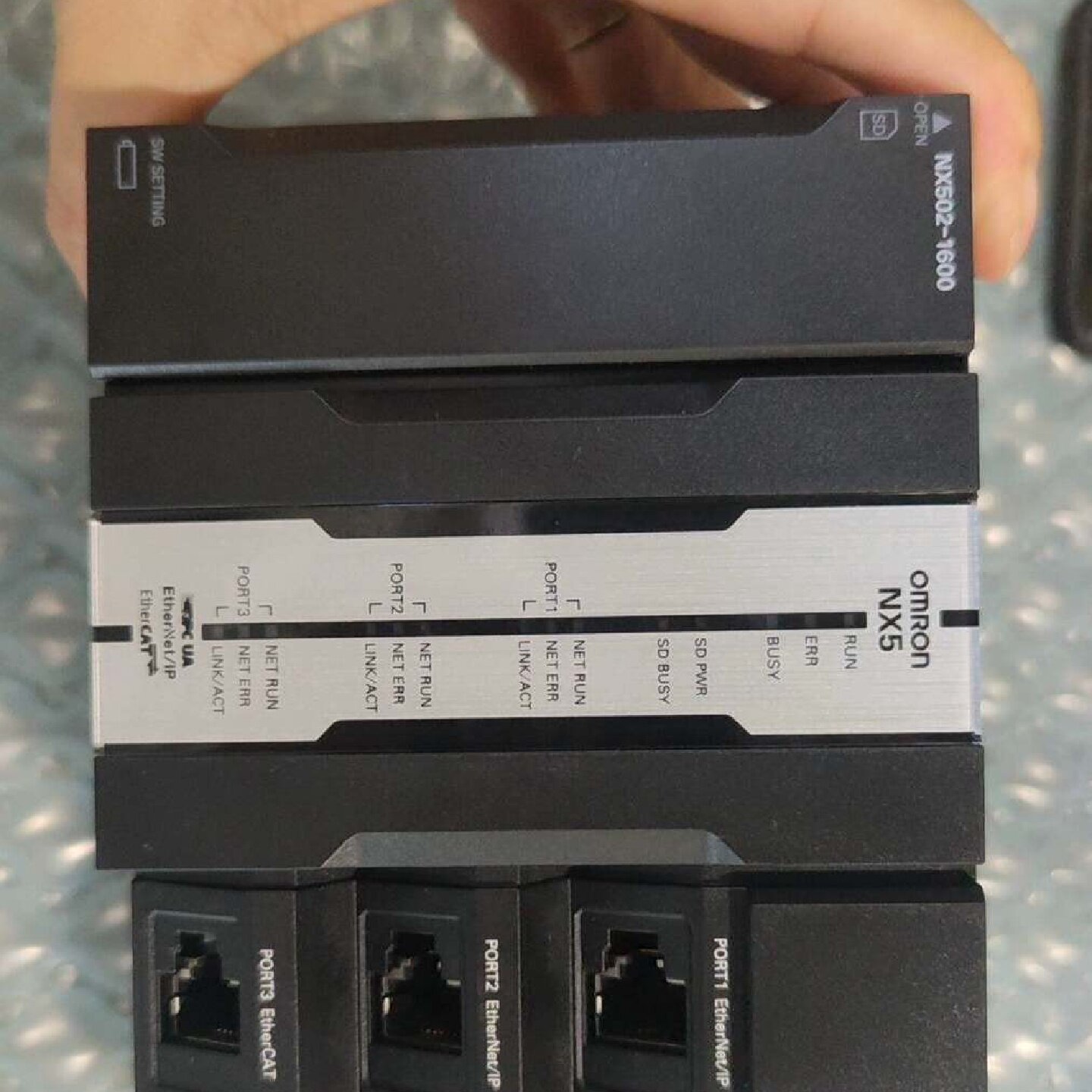 欧姆龙NX5021600PLC主机支持EtherNet，议价商品