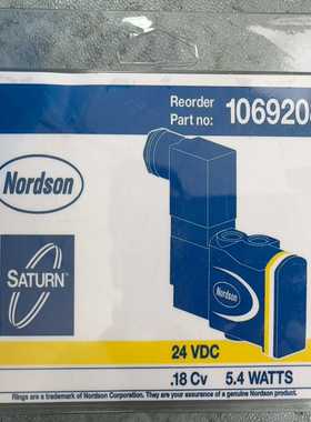 Nordson诺信电磁阀1069208熔胶机高频小型电磁阀-议价