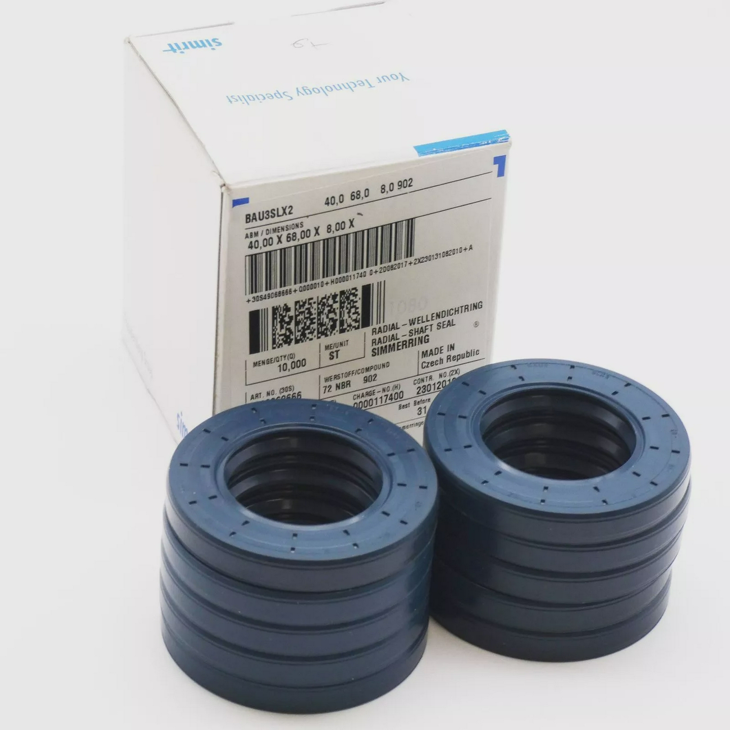 10xFreudenbergBAU3SLX2BAU3SLX240X68X8RadialWellendich