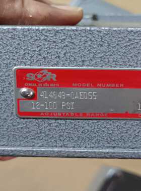 【议价】SOR索尔压力开关，414849-QAE055，几乎，1