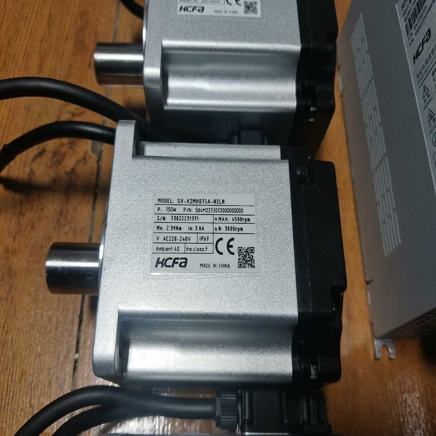 咨询-0.75kw禾川X4伺服套装SV-X4FB075-A-00