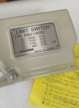 寻IYaskawa安川PSKU110R25C限位开关日