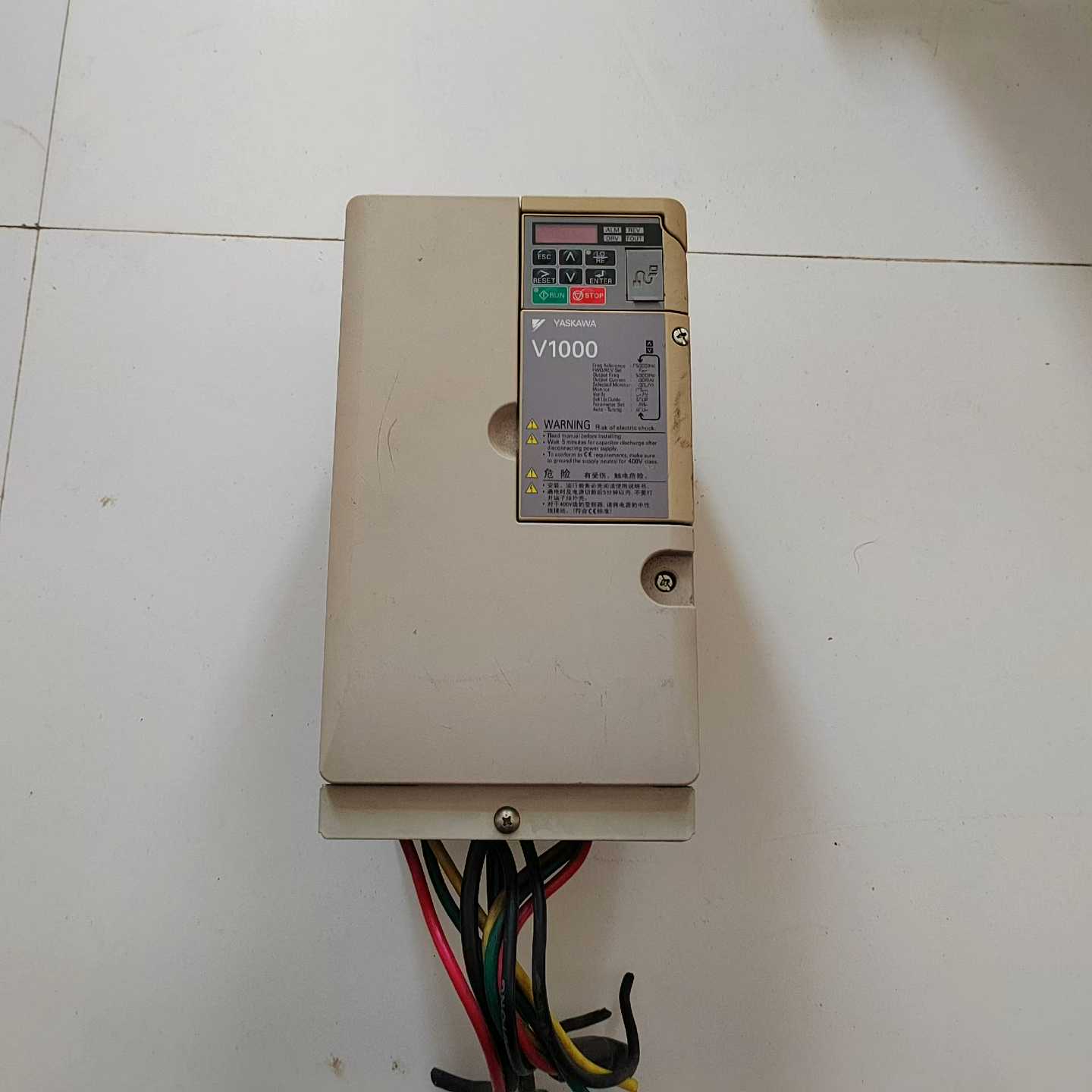 咨询-安川V1000变频器CIMR-VB4A0023FBA