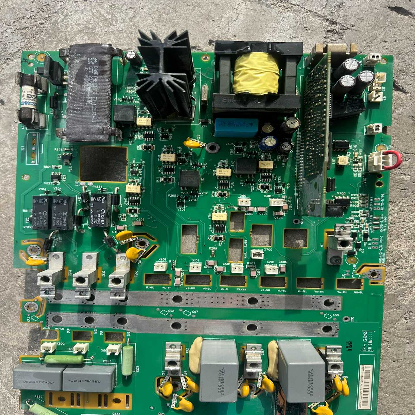 咨询-ABB800变频器电源板/RINT-5521C实物图，功能包