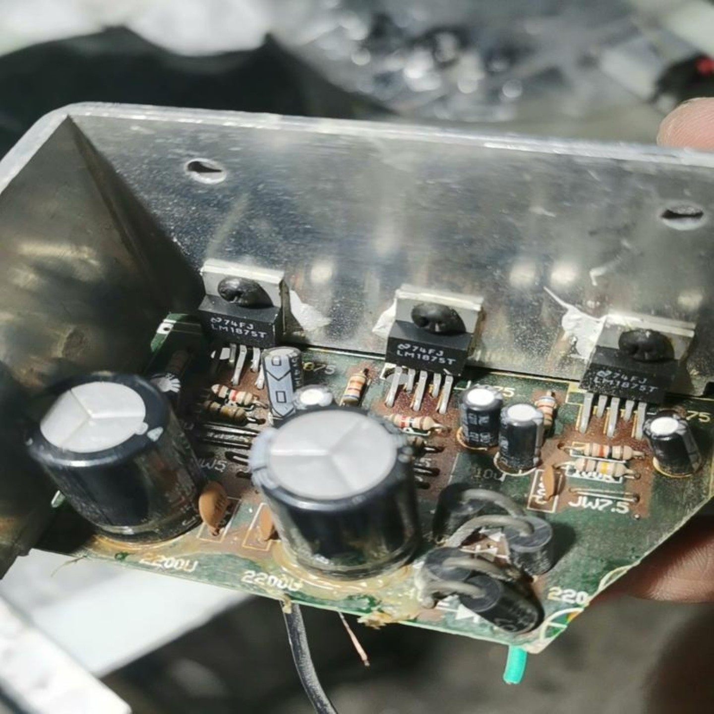 售前询价奇声功放切下来的三声道LM1875T功放板好的会接线议价