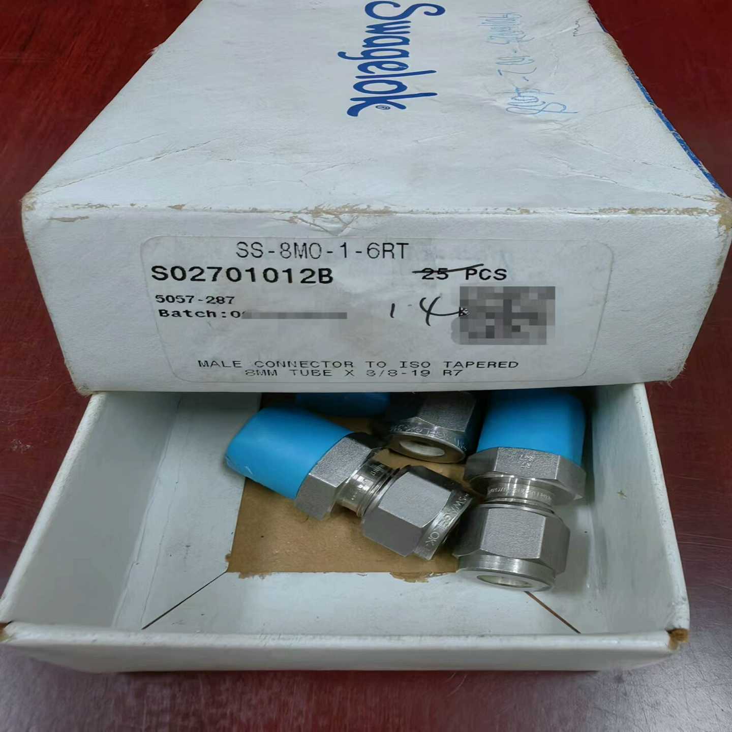 SwagelokSS-8M0-1-6RT，全新原装正品，