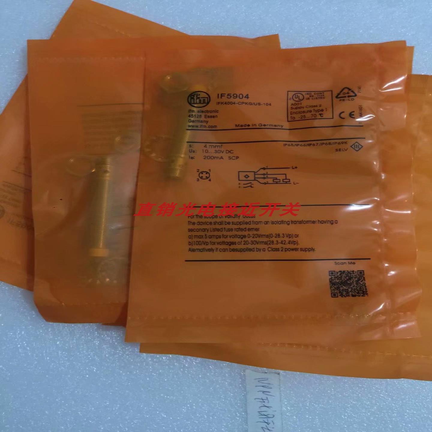 全新易福门接近开关OGH504 IF5915 IG5594 IGM204 IG5497 IF询价
