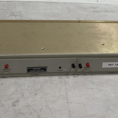 CLEARCOM  TW12B  INTERCOM INTERFACE  SYSTEM CONNECTOR PINOUT