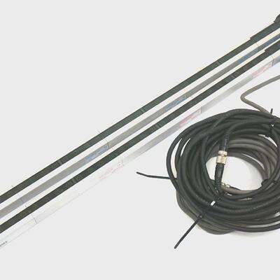 Usado KEYENCE Luz Cortina Set PJV21R Receptor Y PJV21T Trans