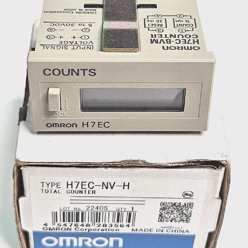 OMRON H7ECBVM OTAL COUNTER DIGITAL DISPLAY