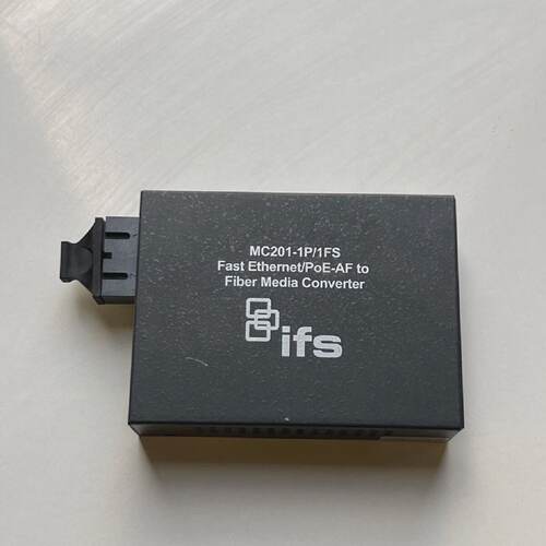 Interlogix MC2011P1FS Media Converter 100BaseFX Fiber 10100B