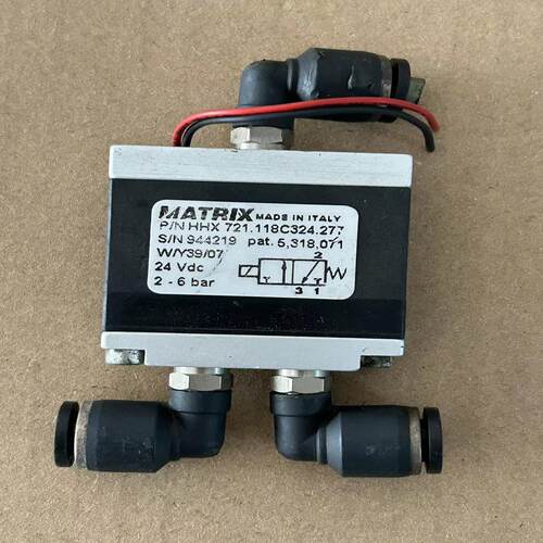 【星慕电子】意大利MATRIX电磁阀 P/N HHX 721.118C3