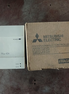 议价未使用模拟量输模块FX2N4DA成色如图运费到付议价