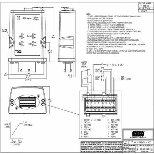 机械比例阀控制器MICO  07-585-017   0【侨报商行】