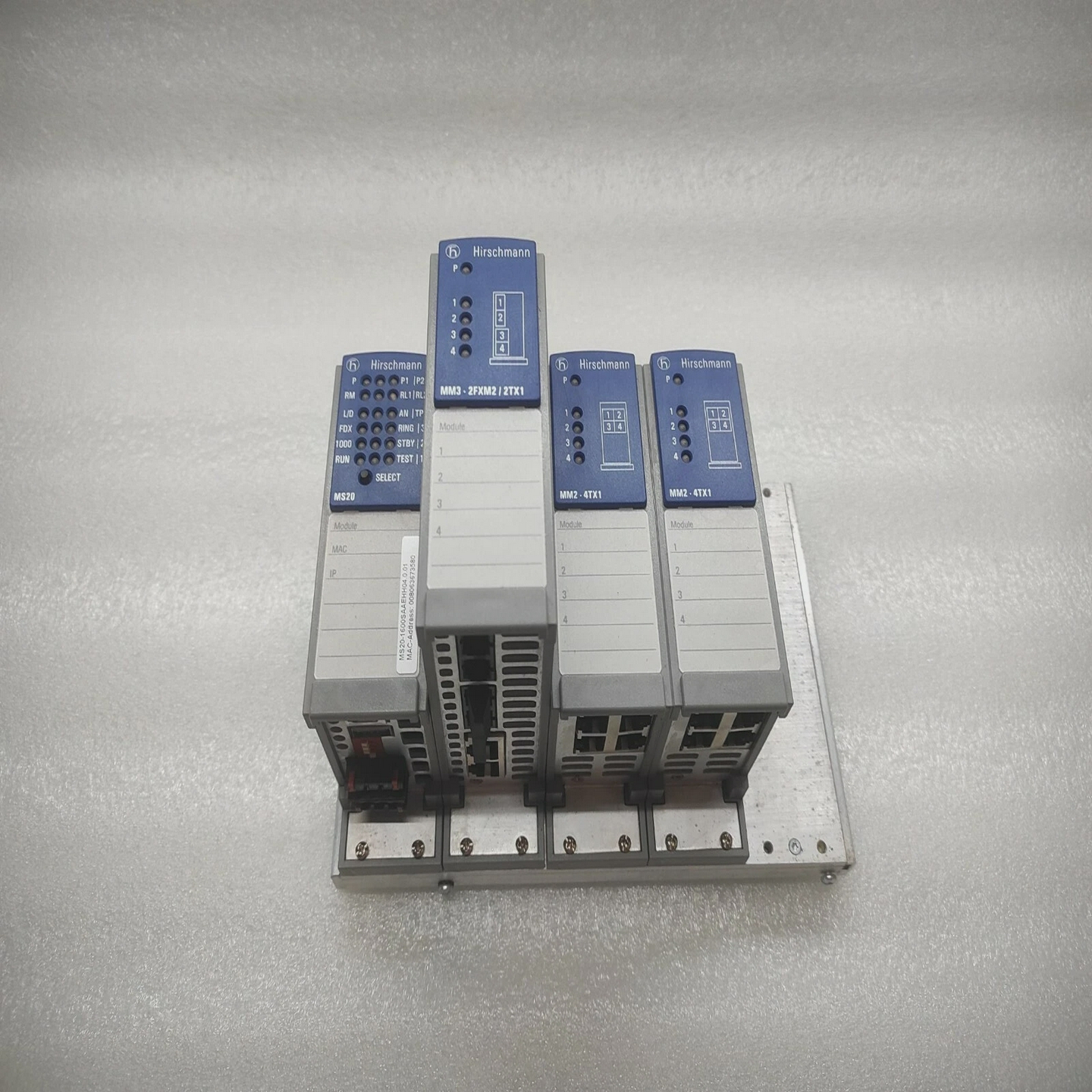 HIRSCHMANNMS20MM3-2FXM2/2TX1MM2-4TX1MICE媒体模块