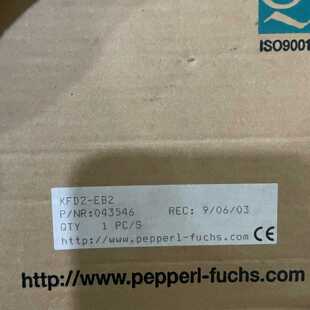 询价 KFDO PF倍加福隔离器安全栅KFD2 EB2