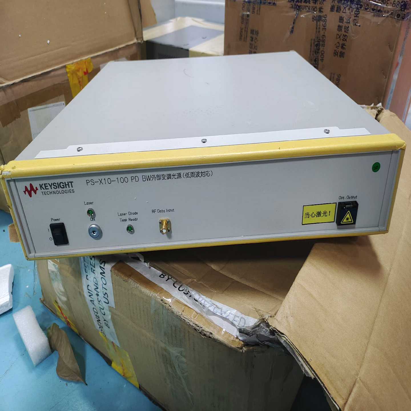 【星慕电子】是德keysight ps-x10-100激光光源，成色很新