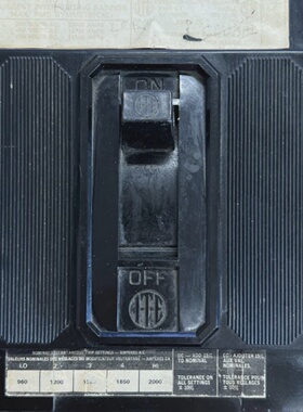 ITE Type ET FJ3B225 3 Pole 225A 600V FJ Frame Circuit Breake