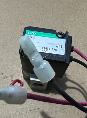 正品CKDFAG318012C电磁阀二手拆机成
