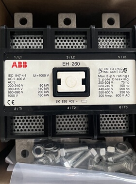 议价全新ABB接触器EH100-30 EH145 EH160 EH175 EH210 EH250 EH26